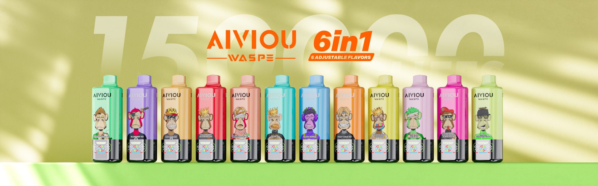 WASPE AIVIOU 150K Puffs